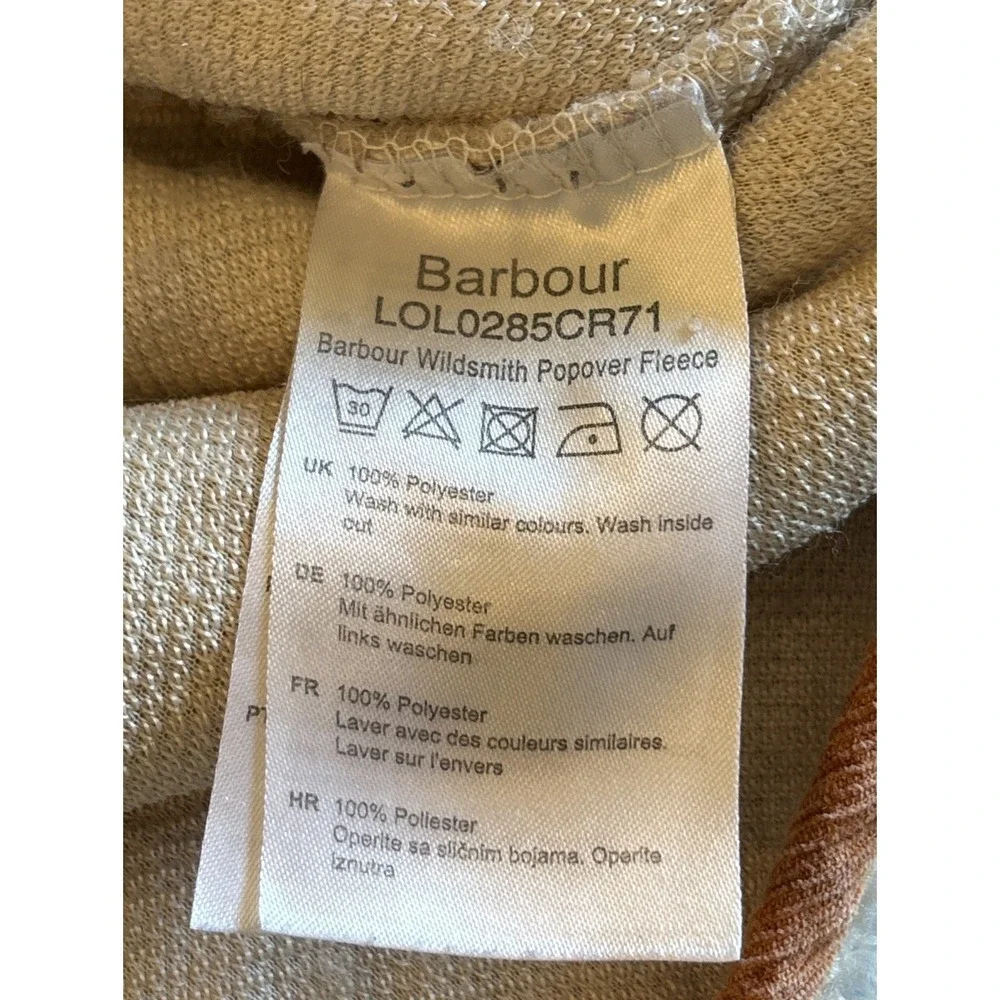 Barbour women size